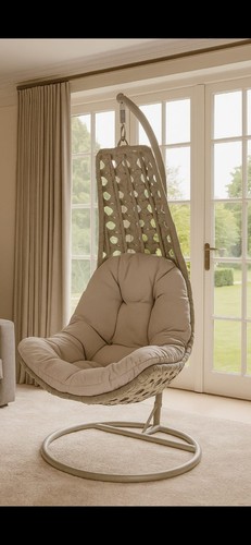 Rattan garden swing chair - rattan,
