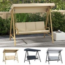 3 Seater Garden Swing Chair