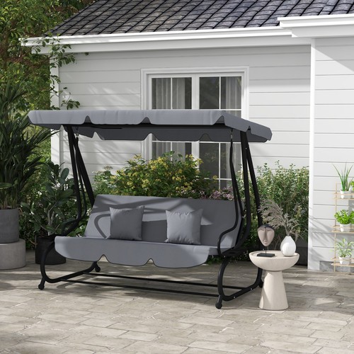 Garden swing chair 3seater - chair,