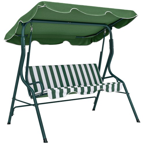 Outsunny person garden swing - outsunny, 3-person