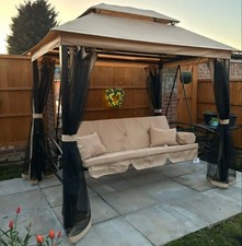 3 Seater Garden Swing Chair