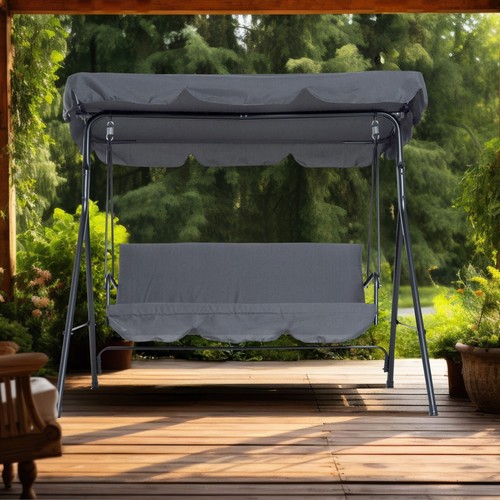 Seater garden swing chair - 3,